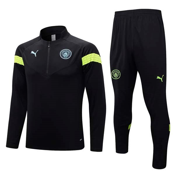 Sweatshirts Manchester City 2023-24 Schwarz